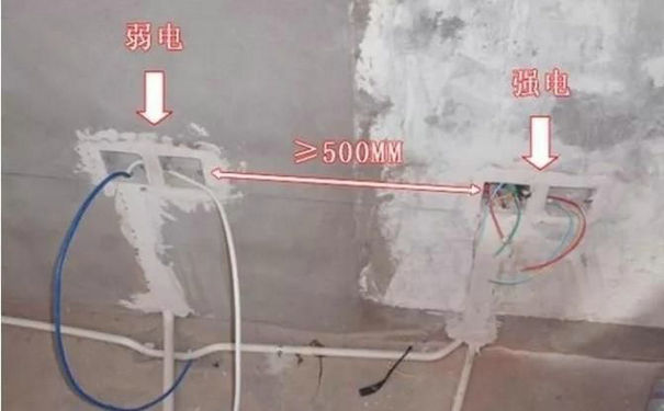 安防工程中強弱電之間的安全距離是多少？